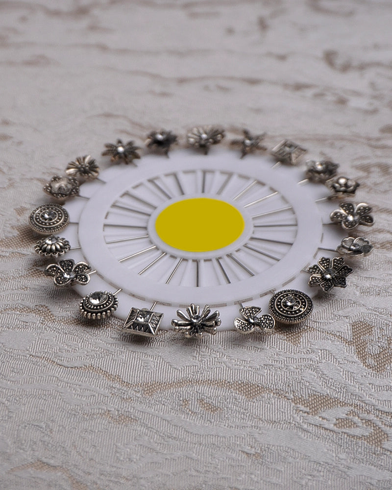 Contour Premium Metal Multi-Shape Pins