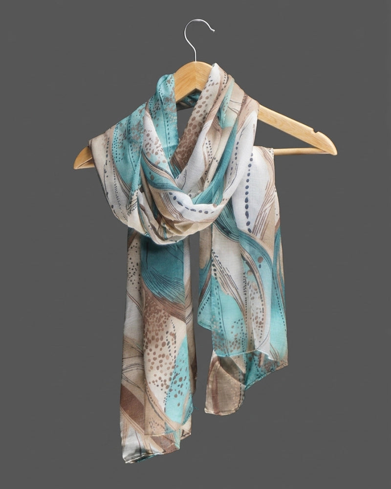 Ocean Breeze Printed Lawn Hijab