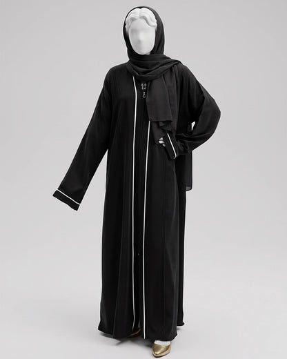 Noir Line Abaya