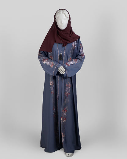 Contour Embroidered Elegance