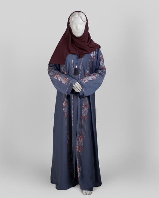 Contour Embroidered Elegance