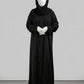 Noir Bloom Handcrafted Abaya