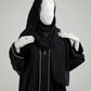 Essential Black Zip Abaya