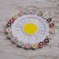 Contour Fancy Flower Hijab Pins Wheel