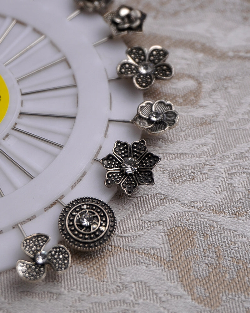 Contour Premium Metal Multi-Shape Pins