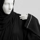 Essential Black Zip Abaya