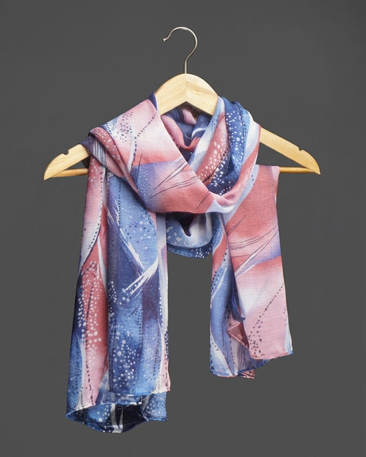 Twilight Bloom Lawn Hijab