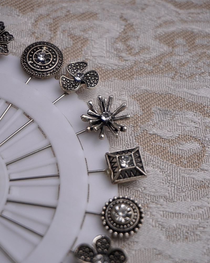 Contour Premium Metal Multi-Shape Pins
