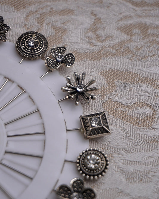 Contour Premium Metal Multi-Shape Pins