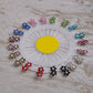 Contour Fancy Flower Hijab Pins Wheel