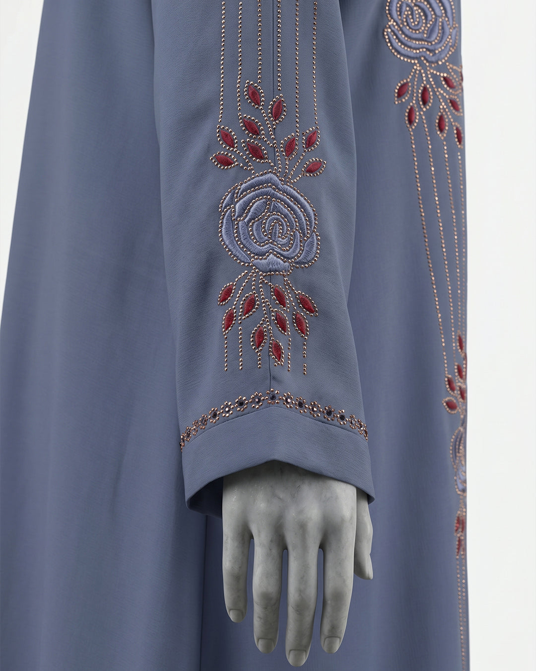 Contour Embroidered Elegance