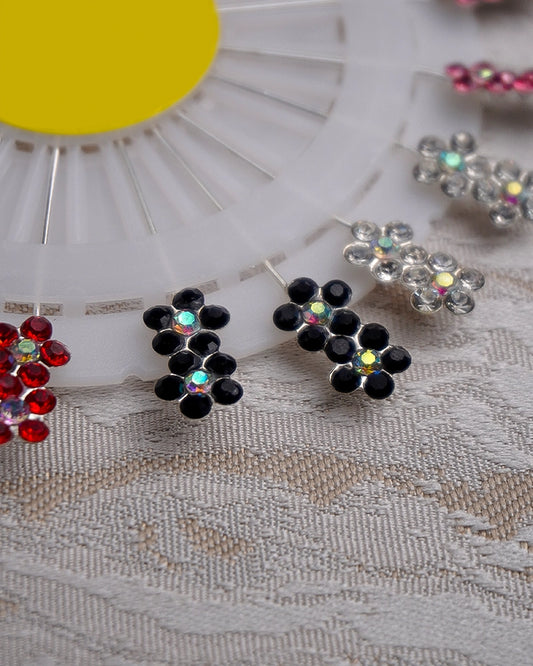 Contour Fancy Flower Hijab Pins Wheel