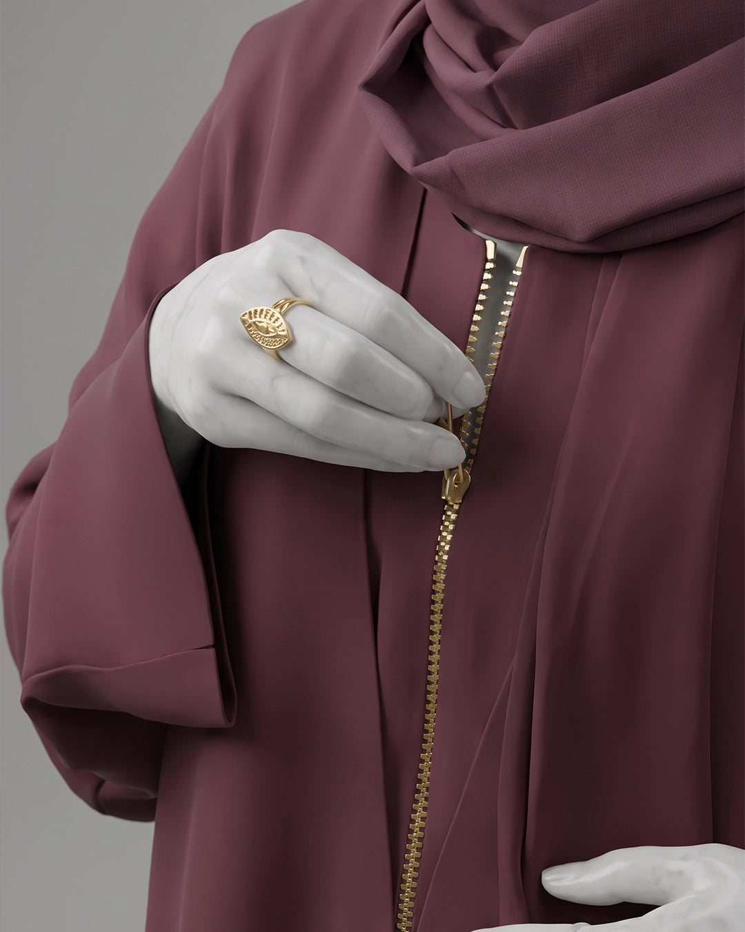 Urban Grace Zip Abaya
