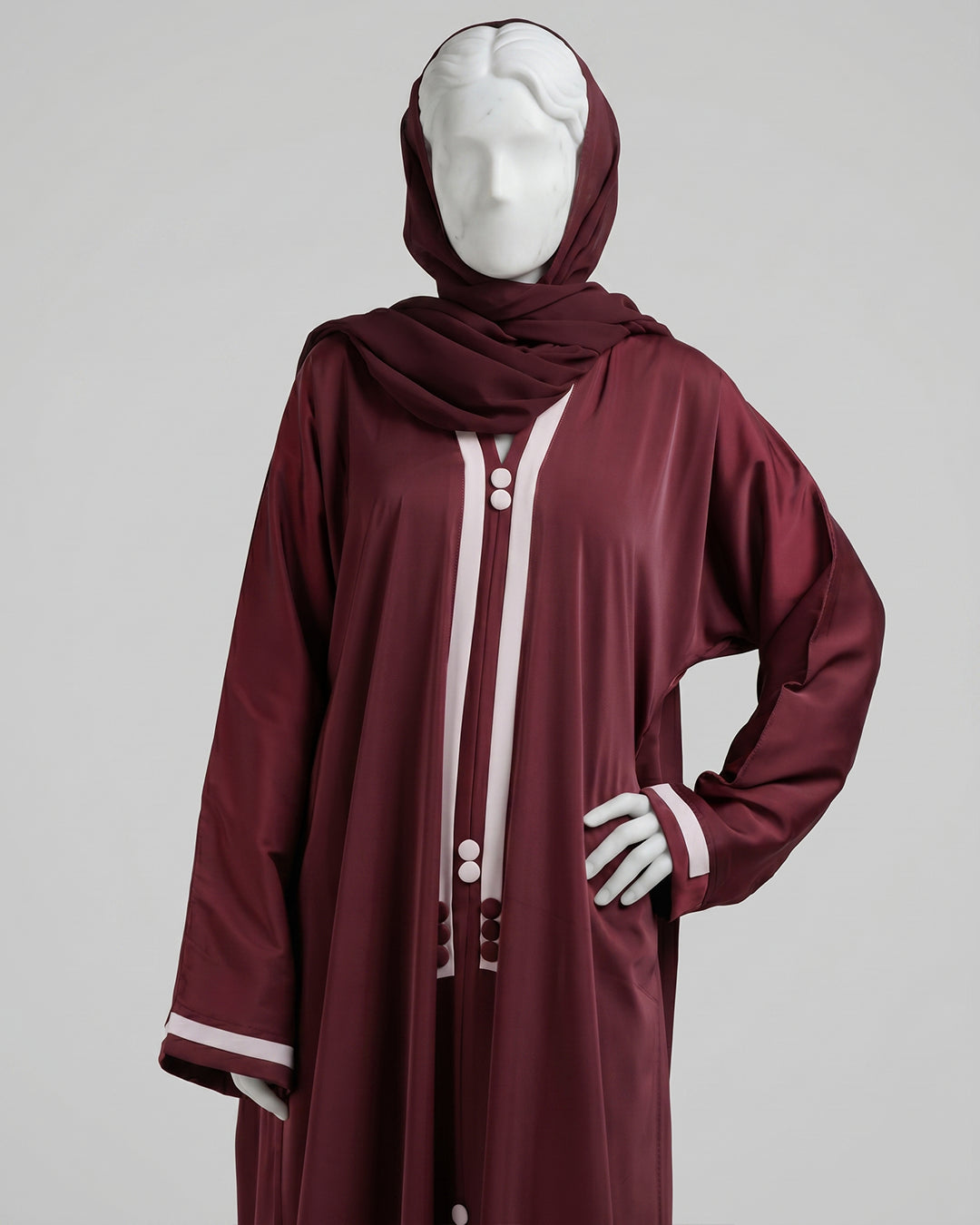 Contour Pleated Daily Wear Abaya