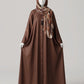 Olive Bloom Abaya