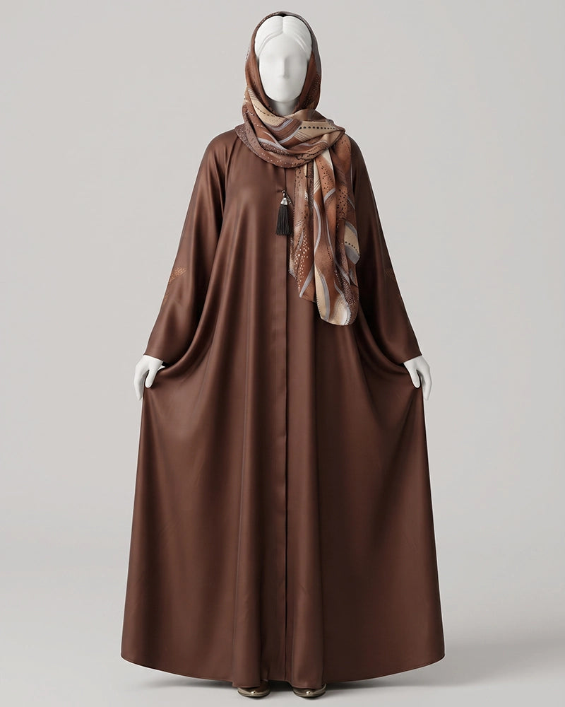 Olive Bloom Abaya