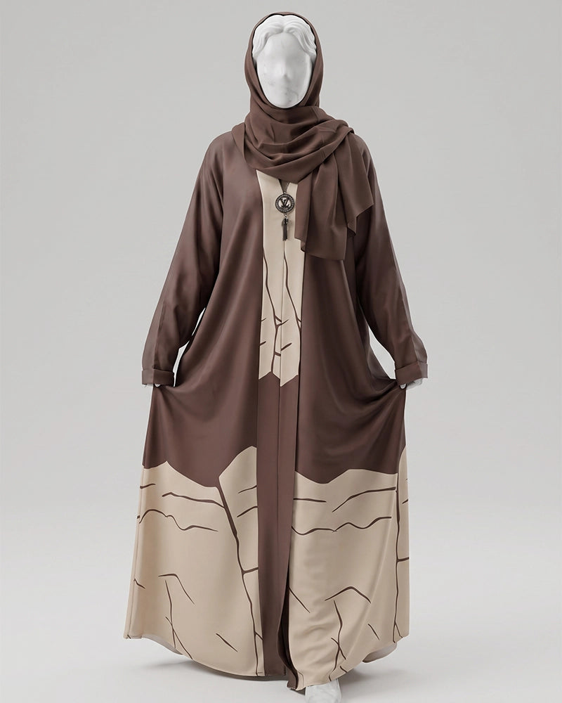 Earthline 3D Abaya