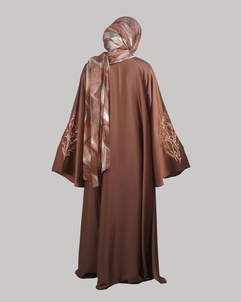 Olive Bloom Abaya