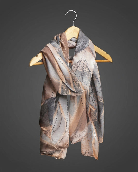 Desert Mist Printed Lawn Hijab