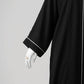 Essential Black Zip Abaya